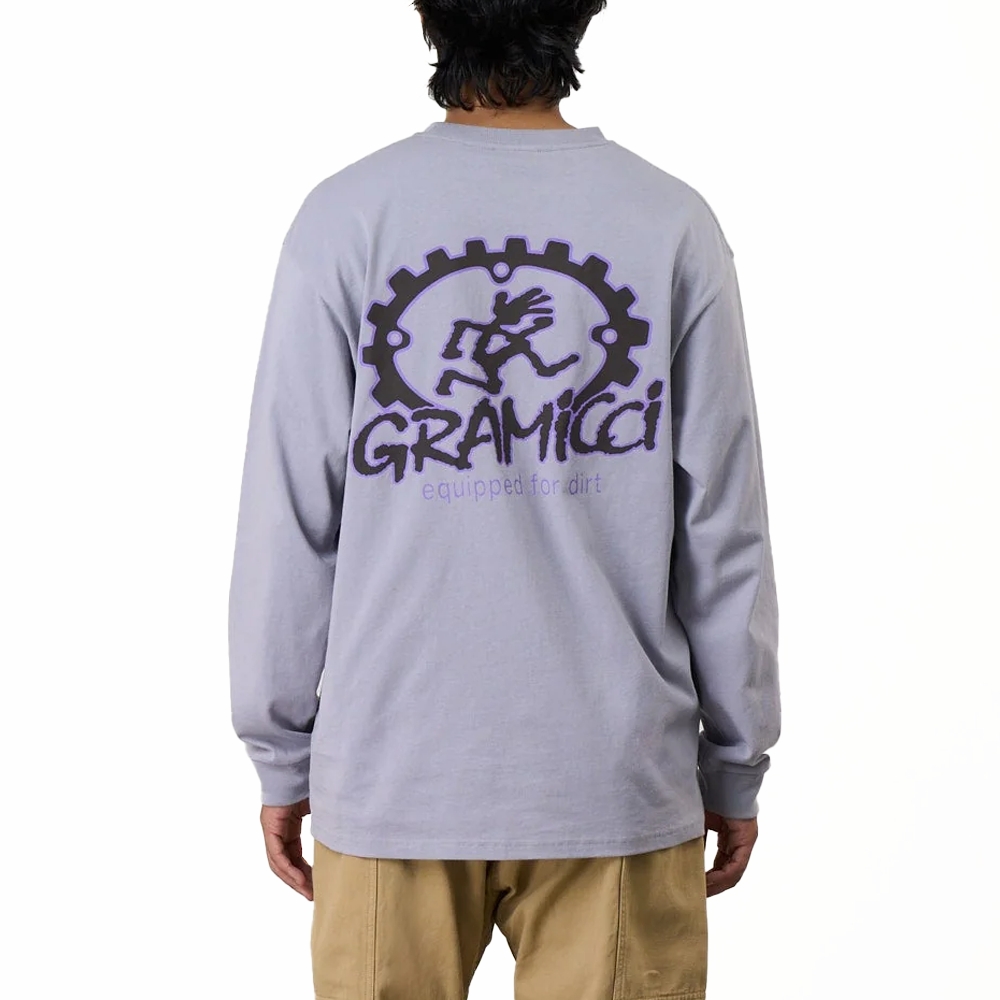 Gramicci Equipped For Dirt Long Sleeve Tee Lavender G6SU-T101-LAV