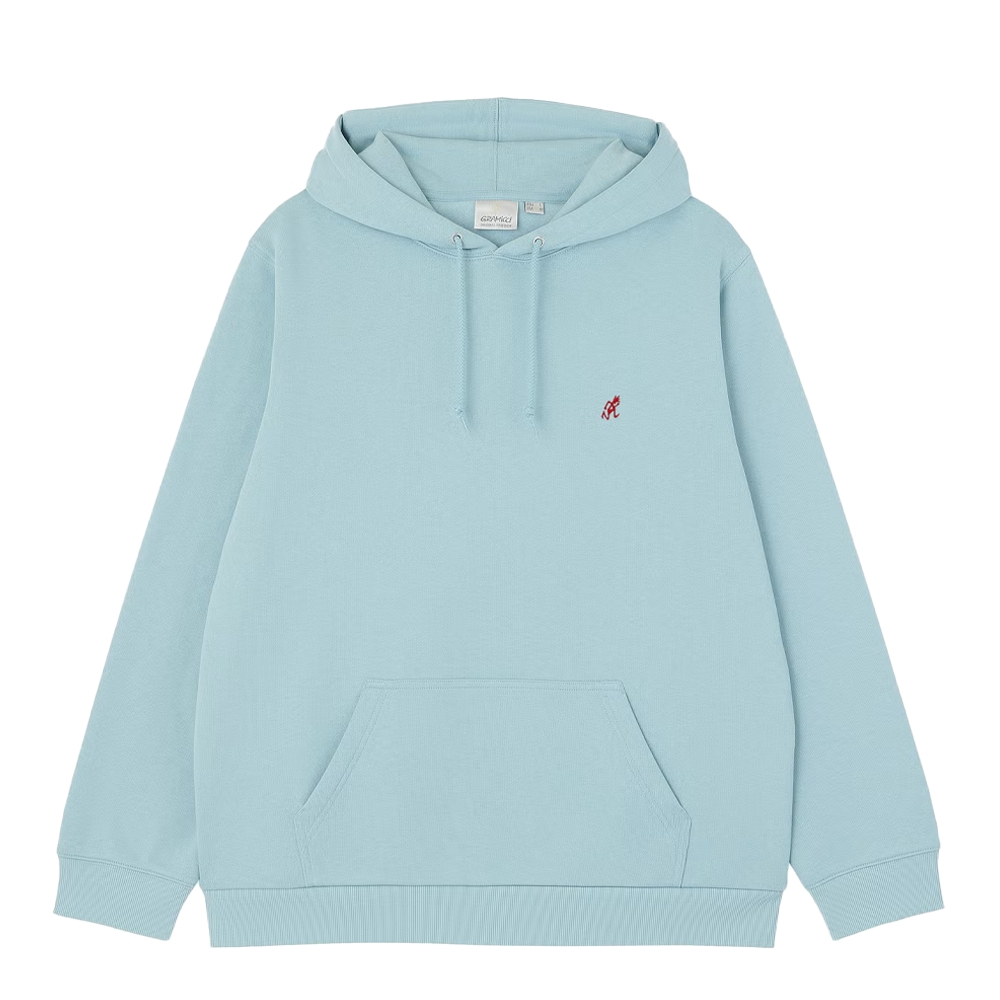 Gramicci One Point Hooded Sweatshirtt Stone Blue G309-FT-STBL