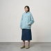 Gramicci One Point Hooded Sweatshirtt Stone Blue G309-FT-STBL