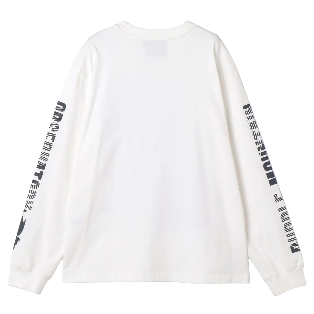 Purple Mountain Observatory Spaces L/S Tee White PMO2124_WHIT