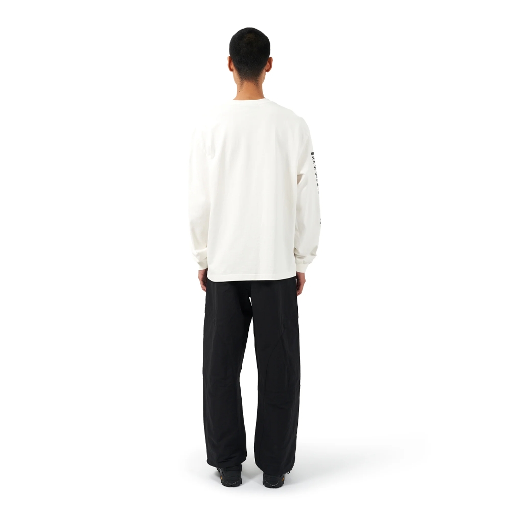 Purple Mountain Observatory Spaces L/S Tee White PMO2124_WHIT