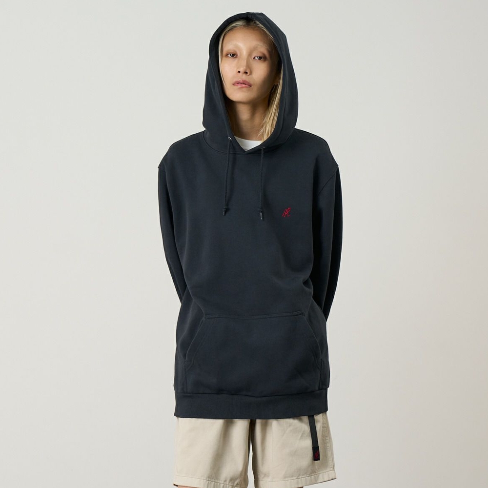 Gramicci One Point Hooded Sweatshirt Vintage Black G309-FT-VTBK