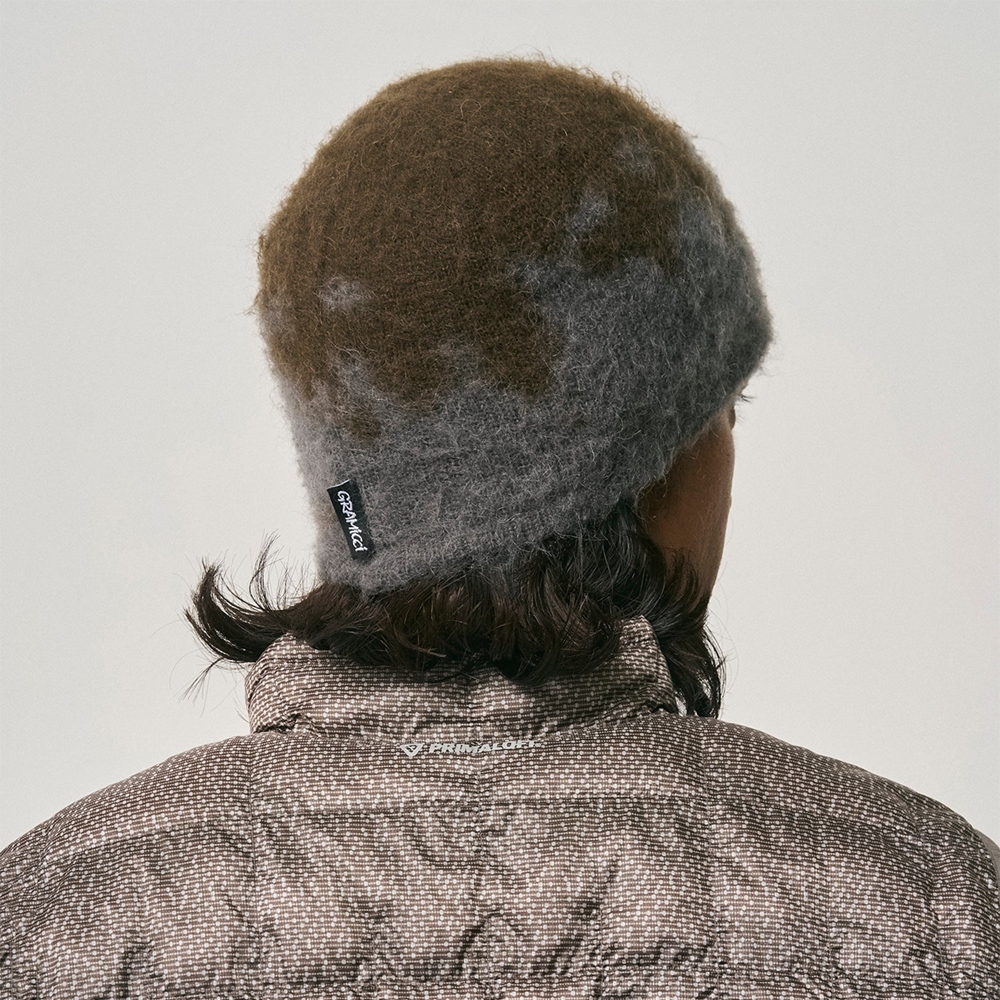 Gramicci Mohair Splatter Beanie Slate Splatter G6FA-039-SLSP