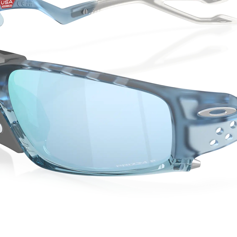 Oakley Plantaris SQ Matte Trans Stonewash Prizm Deep Water Polarized OO9529-0861