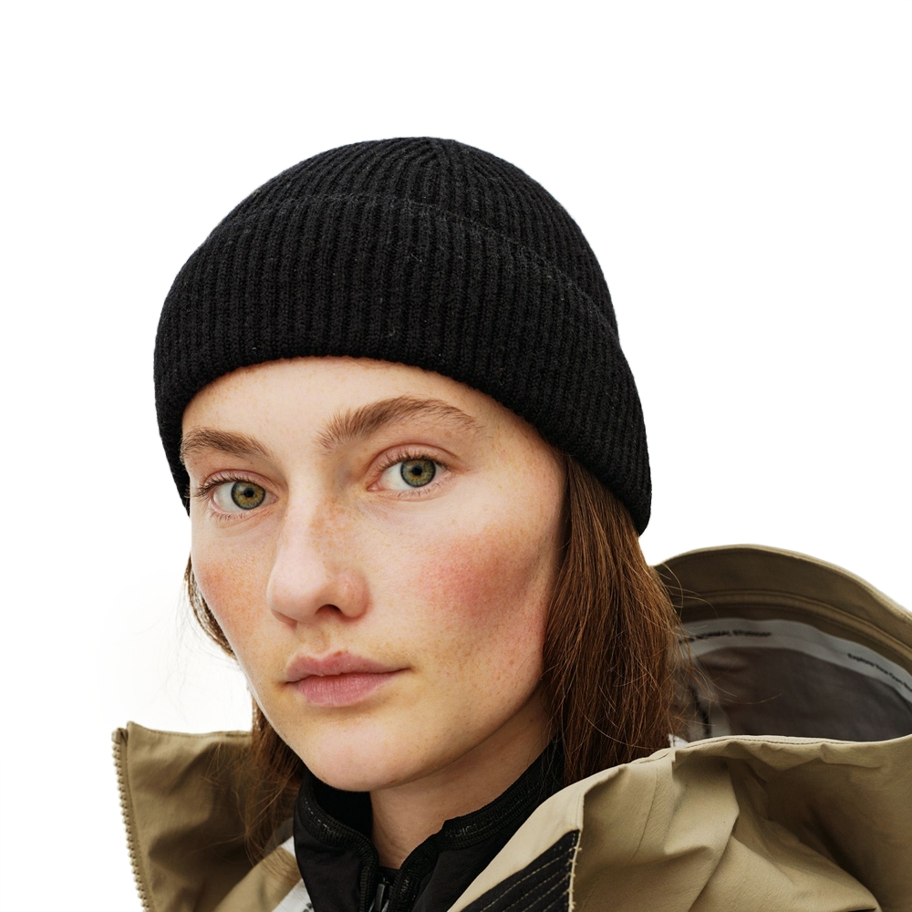 Pas Normal Studios Off-Race Merino Knit Beanie Black NAN2040AO-1999