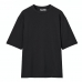 Uniqlo AIRism Cotton Oversized Crew Neck Tee Black 475355-09