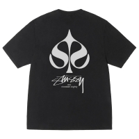Stussy Spade Tee Pigment Dyed Tee Black
