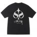 Stussy Spade Tee Pigment Dyed Tee Black 1905156_black