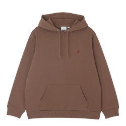 Gramicci One Point Hooded Sweatshirt Brown