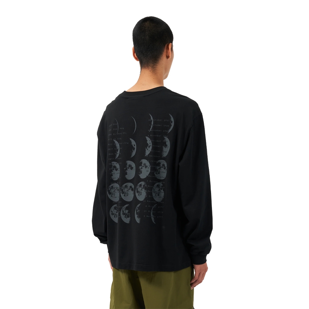 Purple Mountain Observatory Moons L/S Black PMO2125_BLK