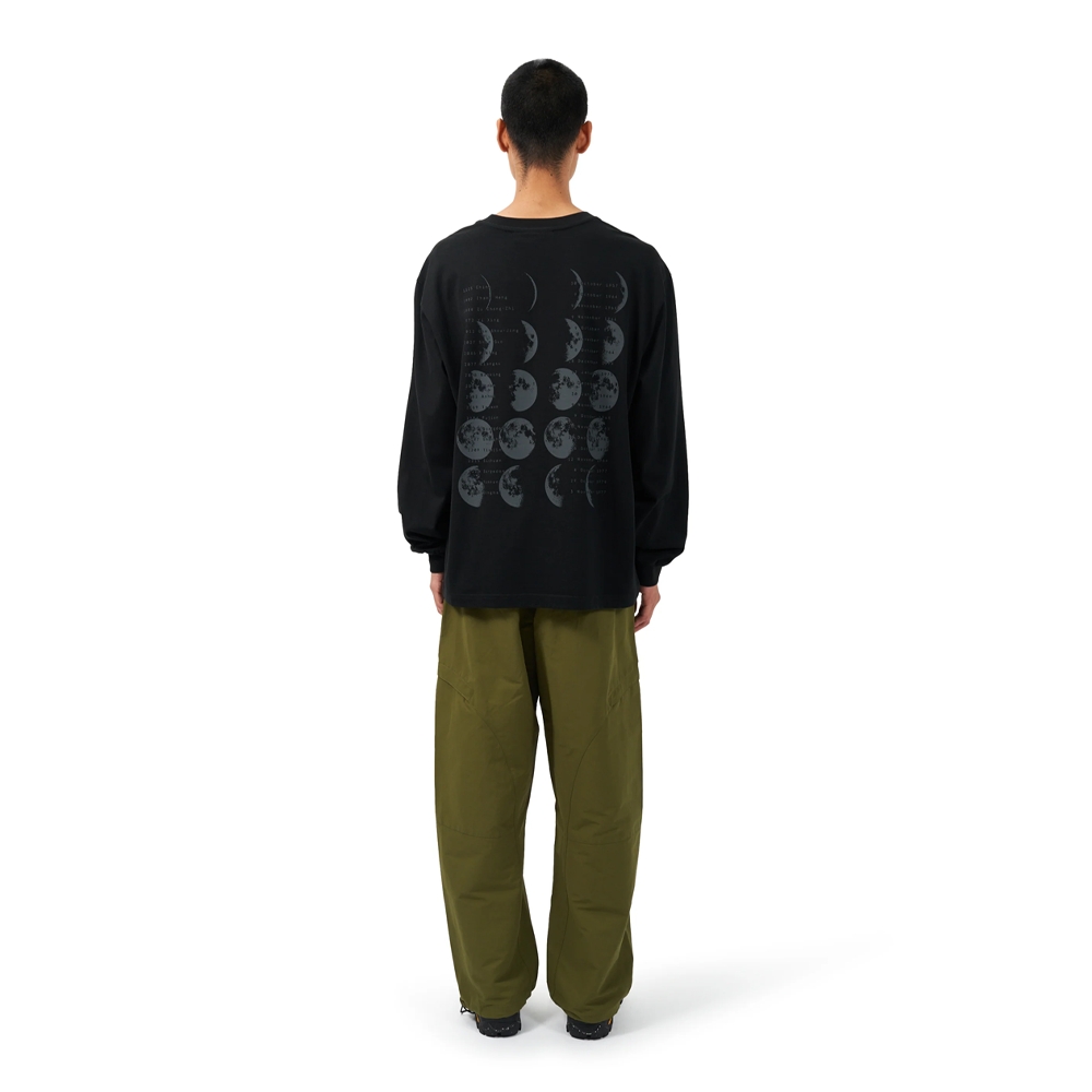 Purple Mountain Observatory Moons L/S Black PMO2125_BLK