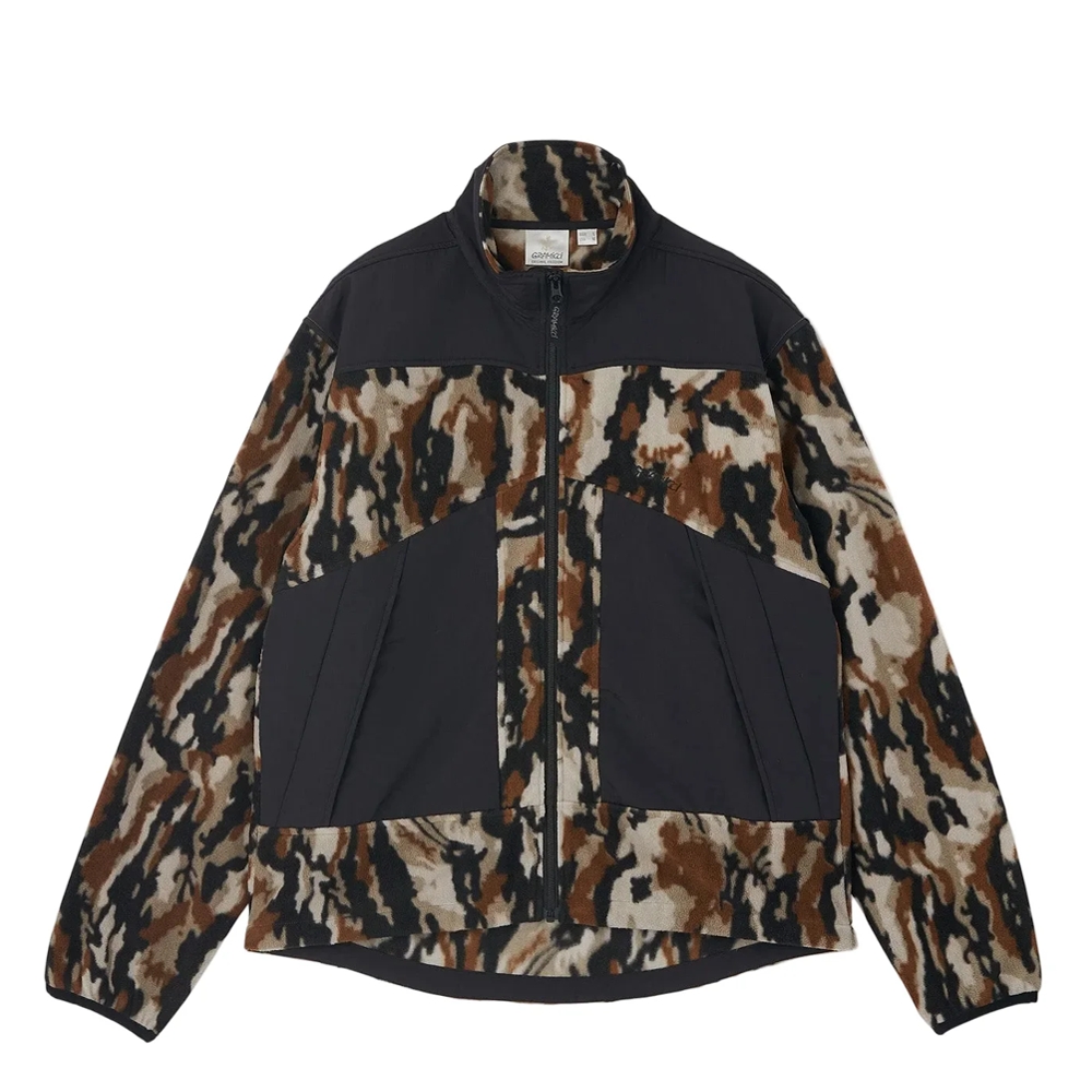 Gramicci Thermal Fleece Jacket Bark Camo G6FM-J001-BKCM