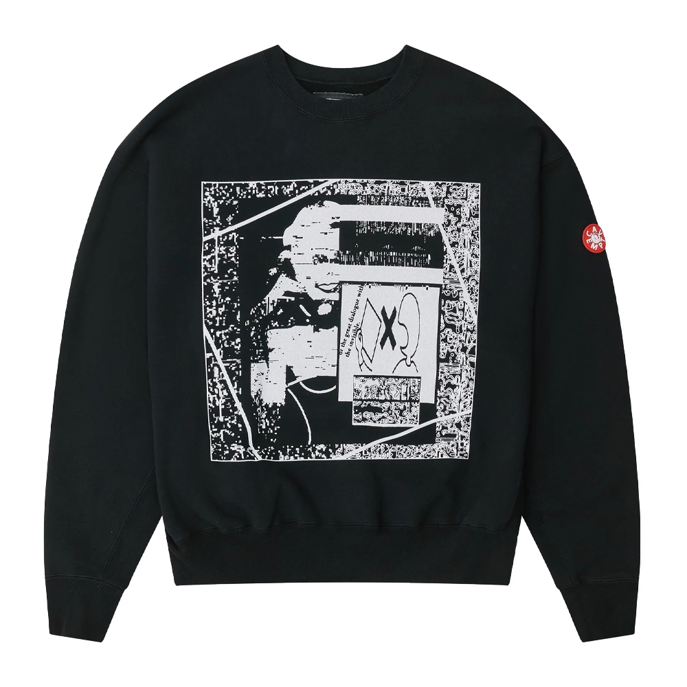 Cav Empt DSM Exclusive Md Whisper Network Sweatshirt 'Black'