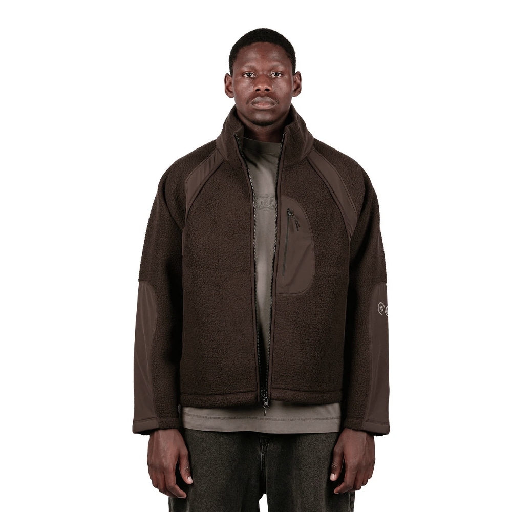 Purple Mountain Observatory Auriga Bonded Fleece Brown PMO0169_BRO