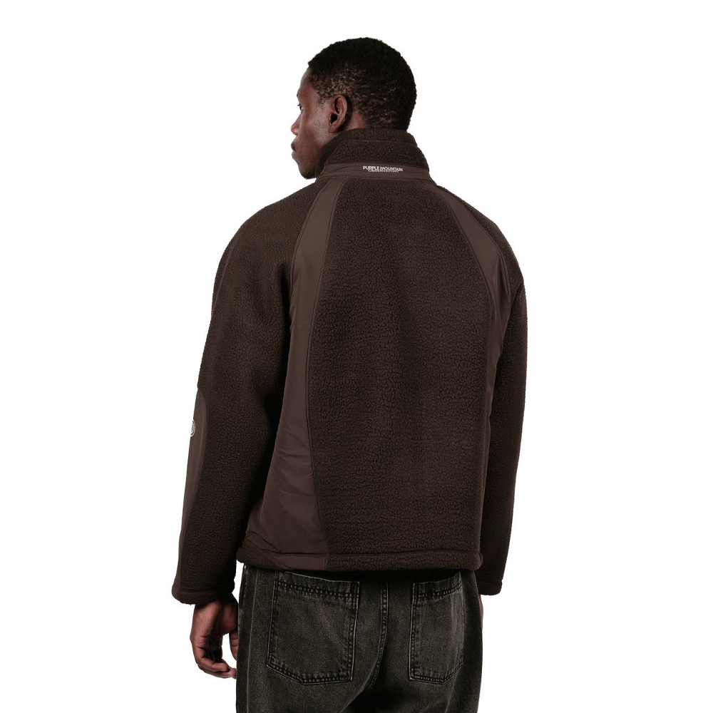Purple Mountain Observatory Auriga Bonded Fleece Brown PMO0169_BRO