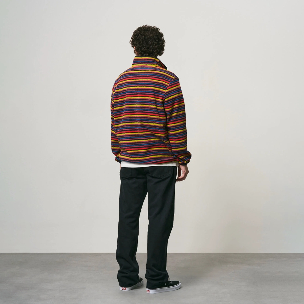 Gramicci Thermal Fleece Pullover Multi-Stripe G6FM-J006-MTST