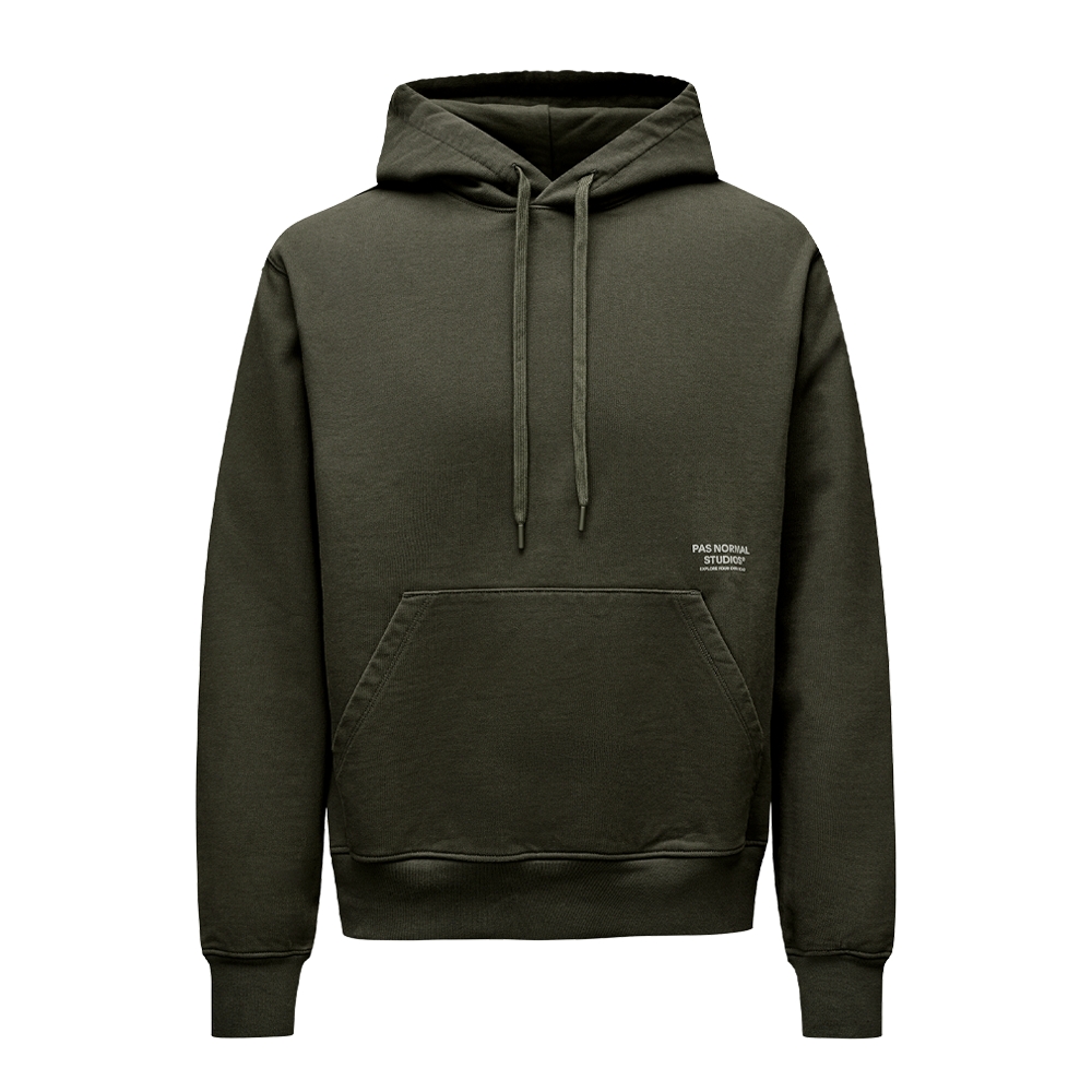Pas Normal Studios Off-Race Hoodie Dark Olive