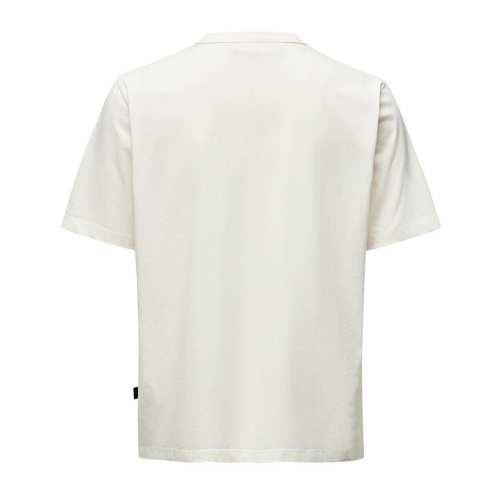 Pas Normal Studios Off-Race Cotton Tech Graphic Tee Off White NP2029AR-3101