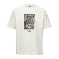 Pas Normal Studios Off-Race Cotton Tech Graphic Tee Off White