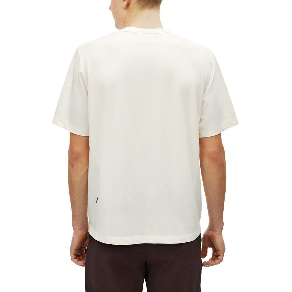 Pas Normal Studios Off-Race Cotton Tech Graphic Tee Off White NP2029AR-3101