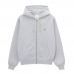 Gramicci One Point Zip Hooded Sweatshirt Heather Grey G310-FT-HTGY