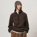 Gramicci Thermal Fleece Pullover Deep Brown G6FM-J006-DPBN