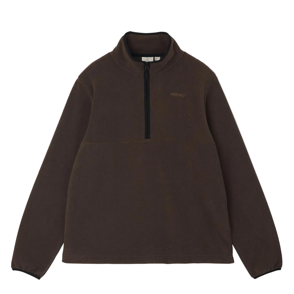 Gramicci Thermal Fleece Pullover Deep Brown G6FM-J006-DPBN