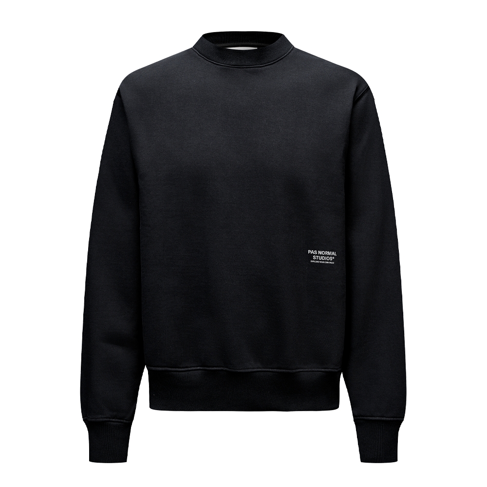 Pas Normal Studios Off-Race Sweatshirt Black