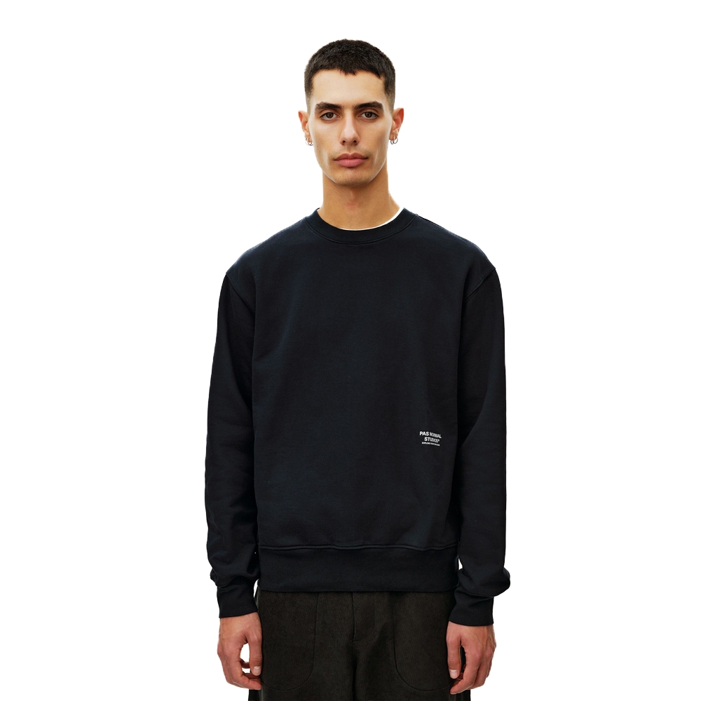 Pas Normal Studios Off-Race Sweatshirt Black NR2021AV-4999