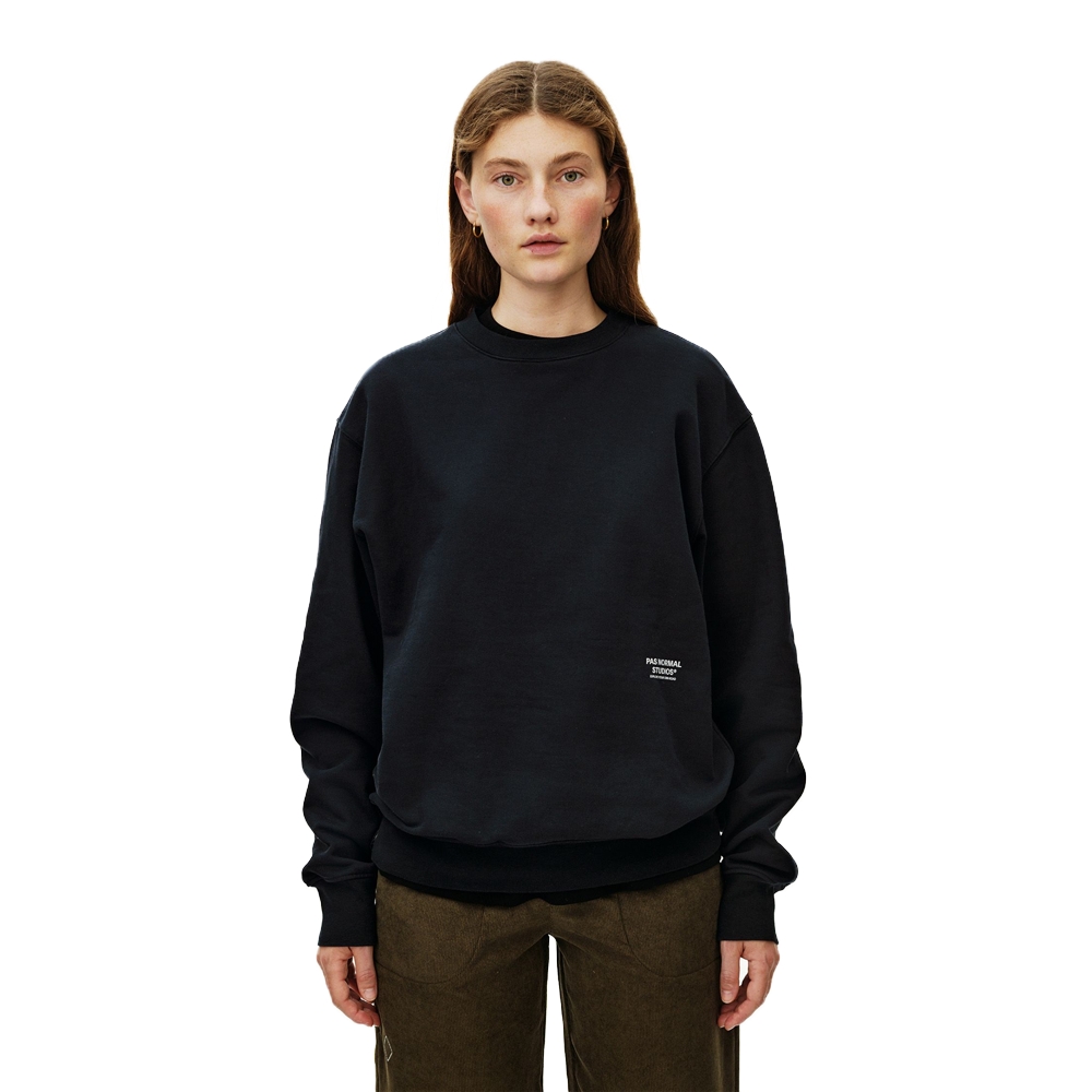 Pas Normal Studios Off-Race Sweatshirt Black NR2021AV-4999