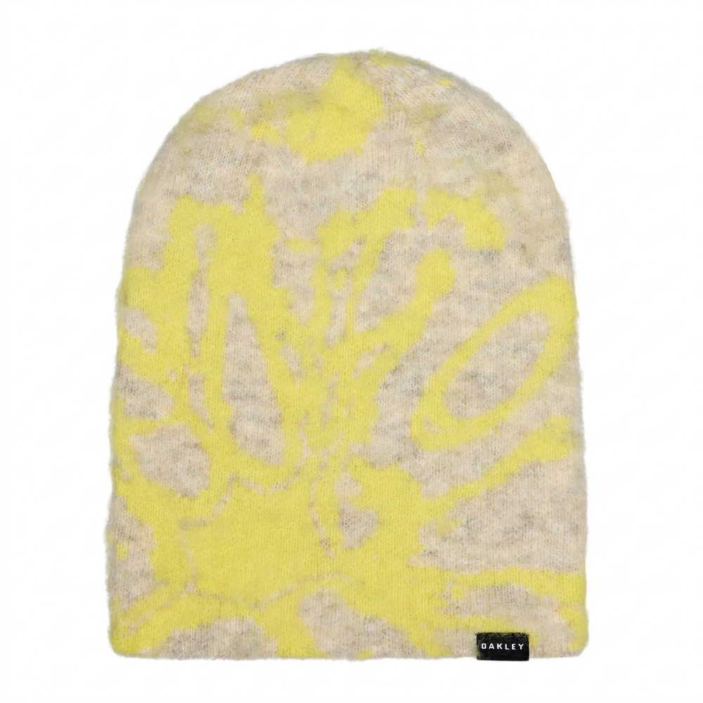 Oakley Brushed Graphic Beanie Mist Neon Yellow
