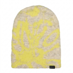 Oakley Brushed Graphic Beanie Mist Neon Yellow